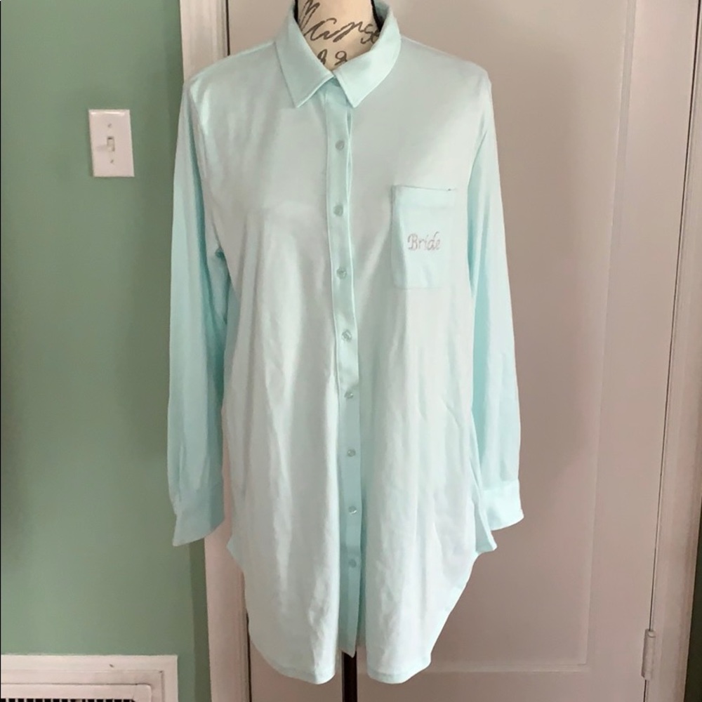 Bride Long Sleeve Sleep Shirt